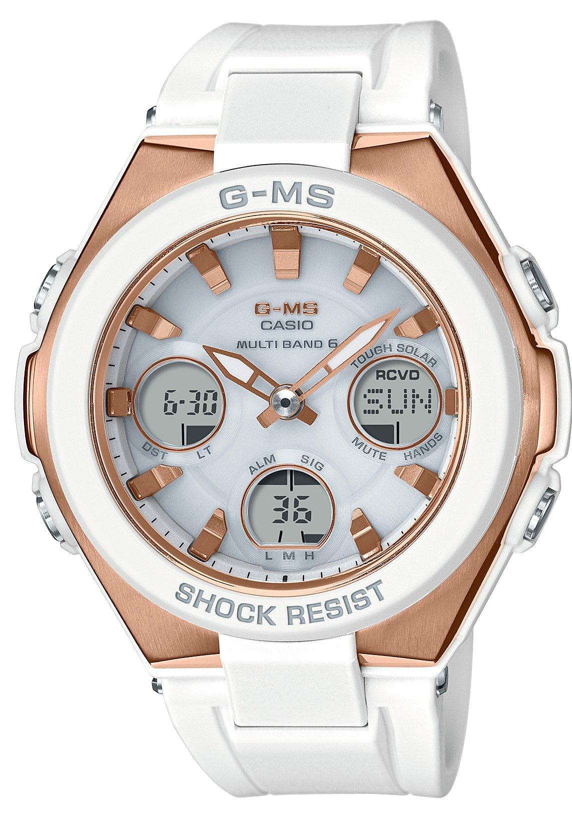 Casio Solar Watch White Baby-G G-MS Radio-Controlled MSG-W100G-7AJF Women s
Casio Solar Watch White Baby-G G-MS Radio-Controlled MSG-W100G-7AJF Women s