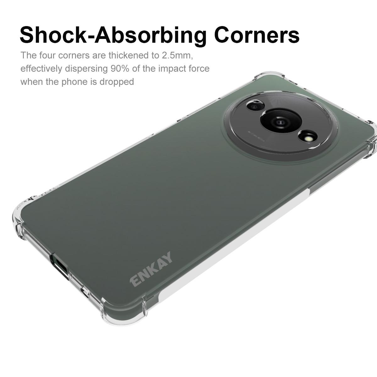 ENKAY HAT PRINCE For Xiaomi Redmi A3 4G/Poco C61 4G TPU Case Anti-Slip Drop-Proof Transparent Phone Cover A
ENKAY HAT PRINCE For Xiaomi Redmi A3 4G/Poco C61 4G TPU Case Anti-Slip Drop-Proof Transparent Phone Cover A