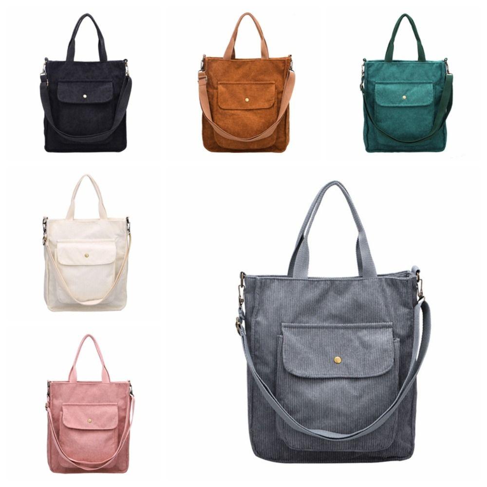 Handbag Japanese Style Crossbody Bag Velvet Pure Color Tote Bag Corduroy Shoulder Bag Students серый
Handbag Japanese Style Crossbody Bag Velvet Pure Color Tote Bag Corduroy Shoulder Bag Students серый