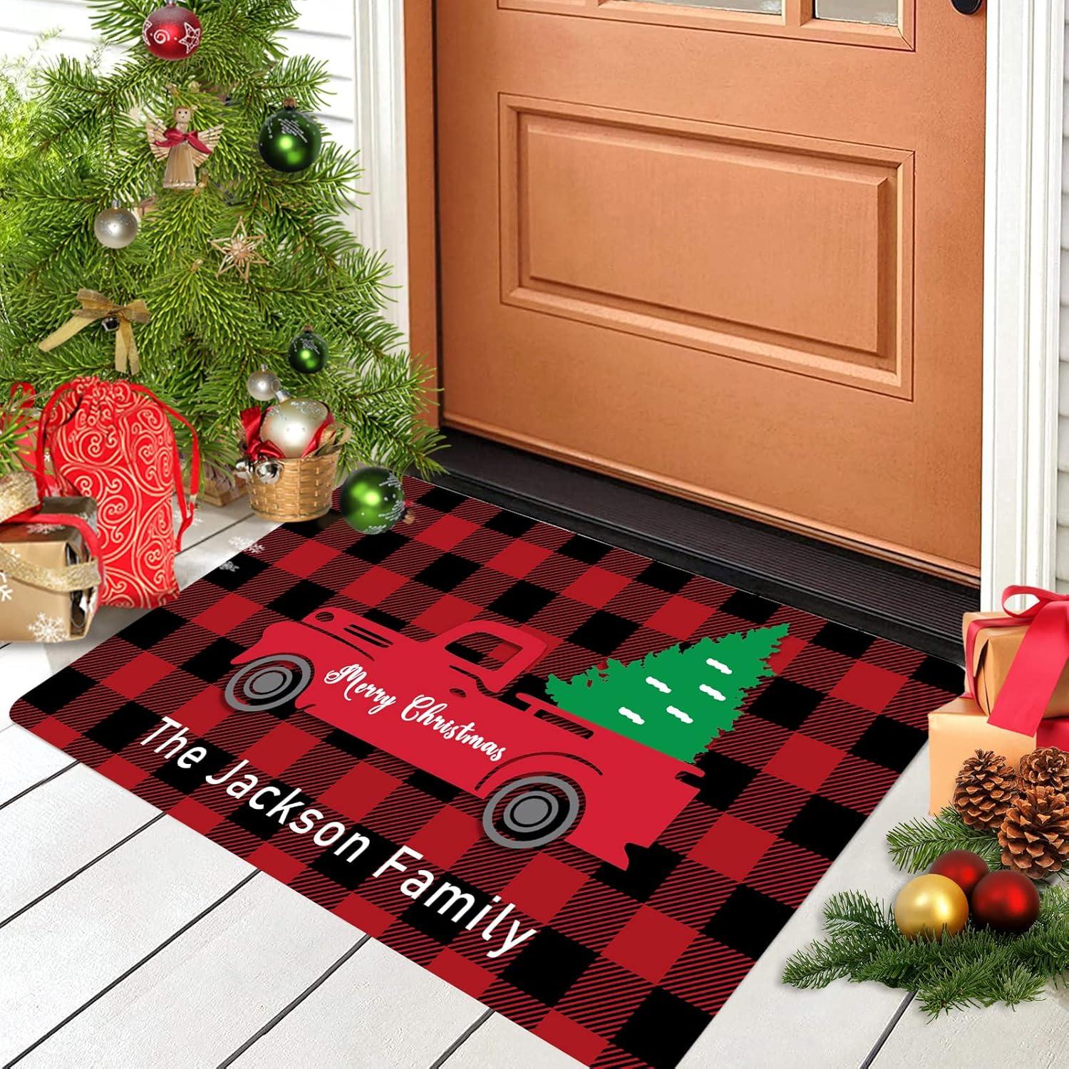 Christmas Truck Welcome Mat Washable Non-slip Rug Bathroom Carpet Home Carpets Rugs Doormat Entrance Door Foot 40x60cm
Christmas Truck Welcome Mat Washable Non-slip Rug Bathroom Carpet Home Carpets Rugs Doormat Entrance Door Foot 40x60cm
