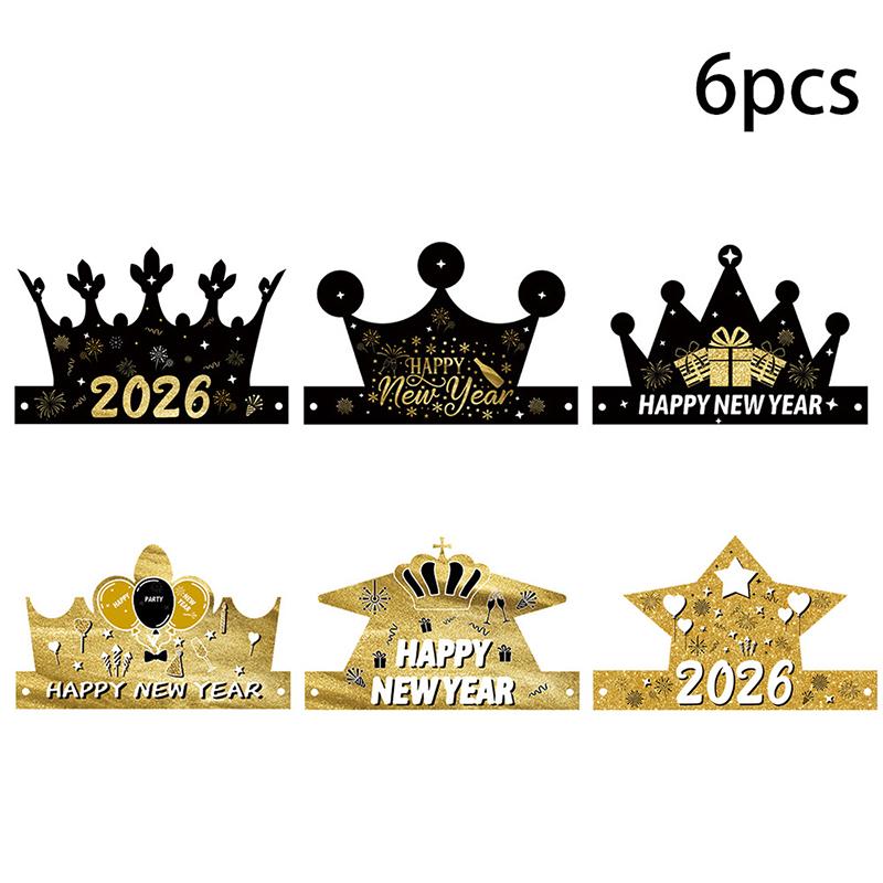 2026 Тематическая вечеринка года Наряжаться Девочки Мальчики Счастливое Празднование года Украшение Новинки Принадлежности Реквизит 6PCS
2026 Тематическая вечеринка года Наряжаться Девочки Мальчики Счастливое Празднование года Украшение Новинки Принадлежности Реквизит 6PCS