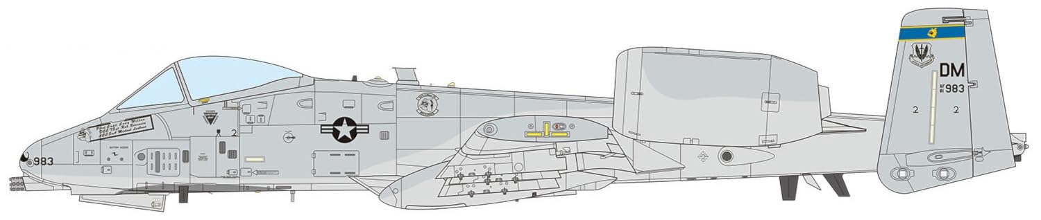Platz American Attack Aircraft Thunderbolt II 354th Fighter Squadron Bulldogs Plastic Model 1/48 A-10C TPA-41
Platz American Attack Aircraft Thunderbolt II 354th Fighter Squadron Bulldogs Plastic Model 1/48 A-10C TPA-41