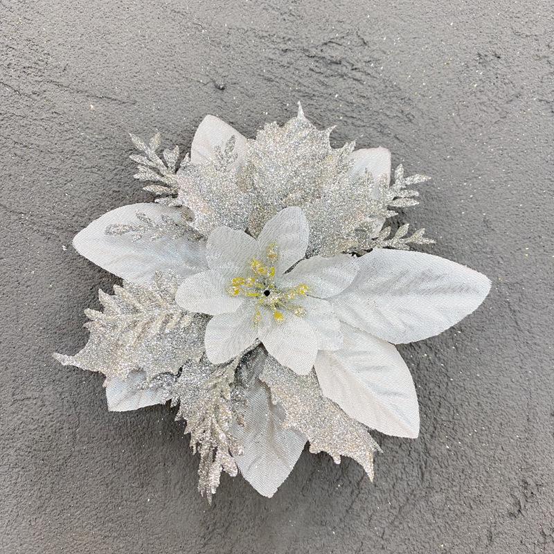 Gold Powder 3D Christmas Flower Wreath: Holiday Decorative Accent for Weddings and Festivals Order in multiples of 10
Gold Powder 3D Christmas Flower Wreath: Holiday Decorative Accent for Weddings and Festivals Order in multiples of 10