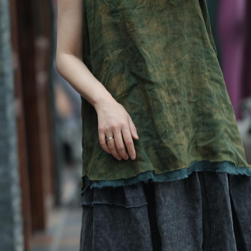 Versatile Linen Camisole with Frayed Edges - Zen Atmosphere Collection One Size
Versatile Linen Camisole with Frayed Edges - Zen Atmosphere Collection One Size