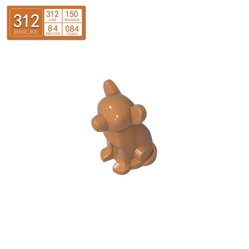 BRICKE Zhuan Ke Chihuahua Puppy Building Blocks Compatible with Lego - Educational Accessories (12888 Pieces) 102pcs світло-коричневого кольору
BRICKE Zhuan Ke Chihuahua Puppy Building Blocks Compatible with Lego - Educational Accessories (12888 Pieces) 102pcs світло-коричневого кольору