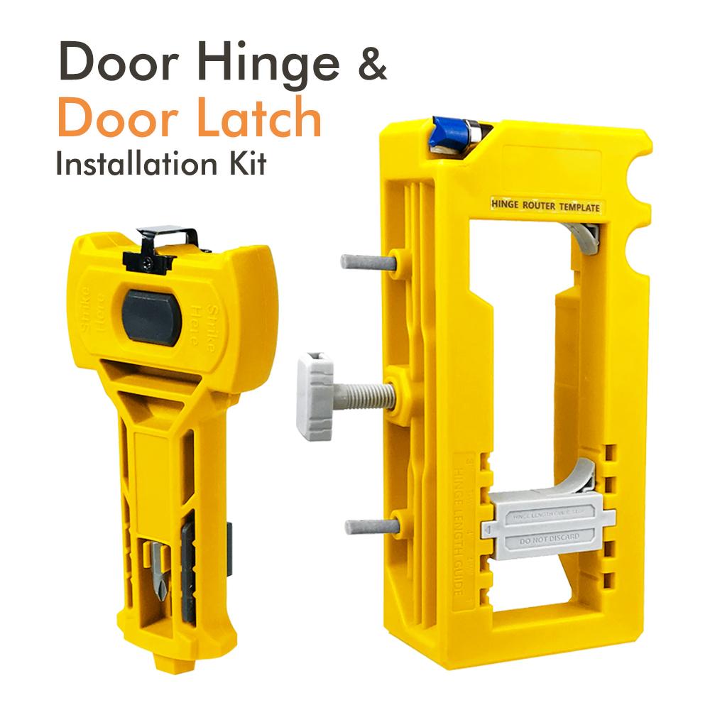 Door Hinge and Door Latch Installation Kit, Door Hinge Mortiser Template, Door Latch For Accurate Chiseling And Scoring жовтий
Door Hinge and Door Latch Installation Kit, Door Hinge Mortiser Template, Door Latch For Accurate Chiseling And Scoring жовтий