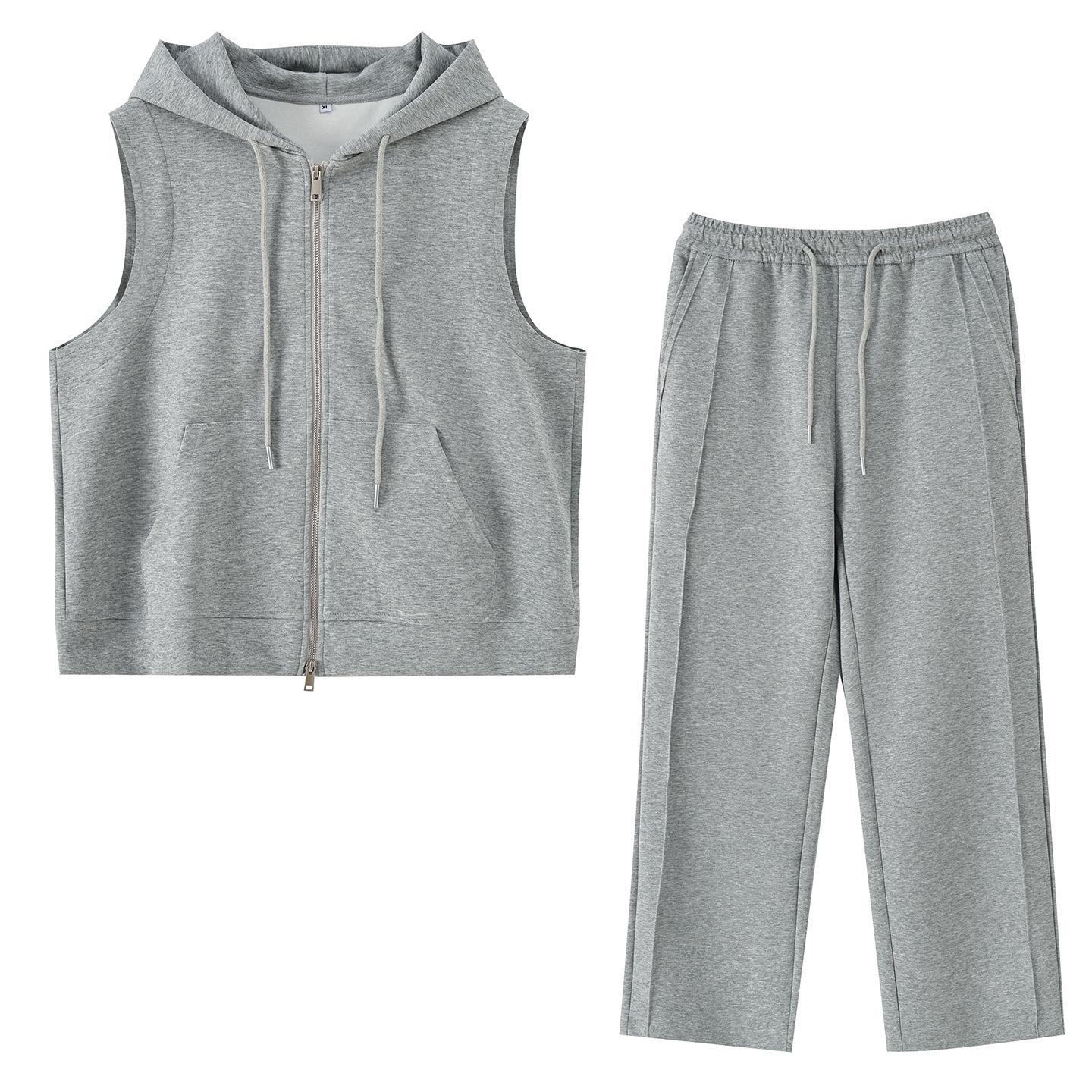 Zhi Xuan Plus Size Women’s Casual Hooded Vest & Slimming Wide-Leg Pants Set, Spring 2026. 4XL (96-110kg) сірий колір
Zhi Xuan Plus Size Women’s Casual Hooded Vest & Slimming Wide-Leg Pants Set, Spring 2026. 4XL (96-110kg) сірий колір