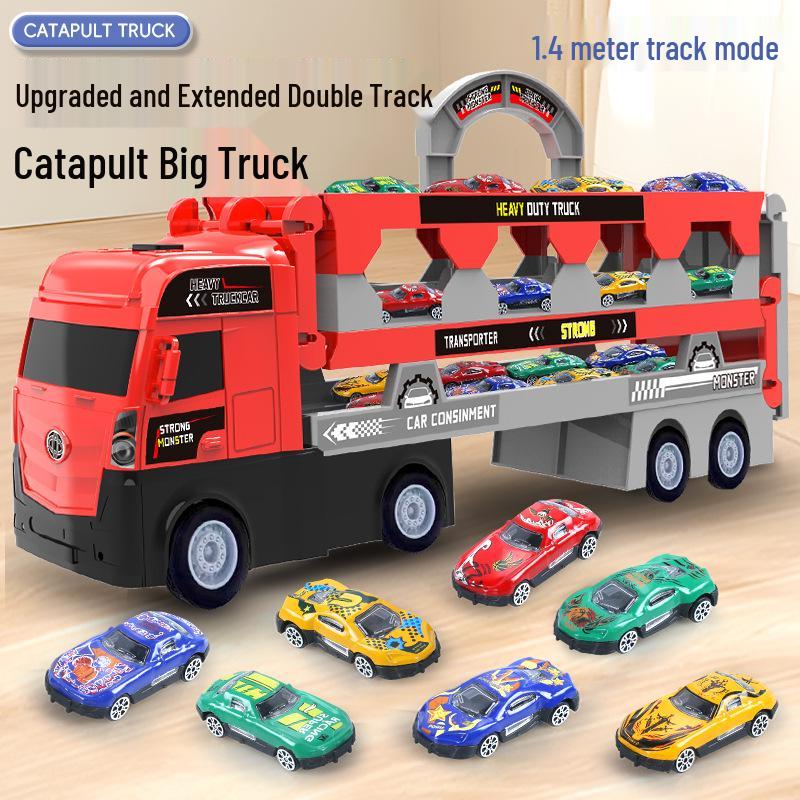 Children s Transforming Big Truck Alloy Car Model with Folding Storage - Ejection Transporter Toy for Boys Ages 3-6
Children s Transforming Big Truck Alloy Car Model with Folding Storage - Ejection Transporter Toy for Boys Ages 3-6