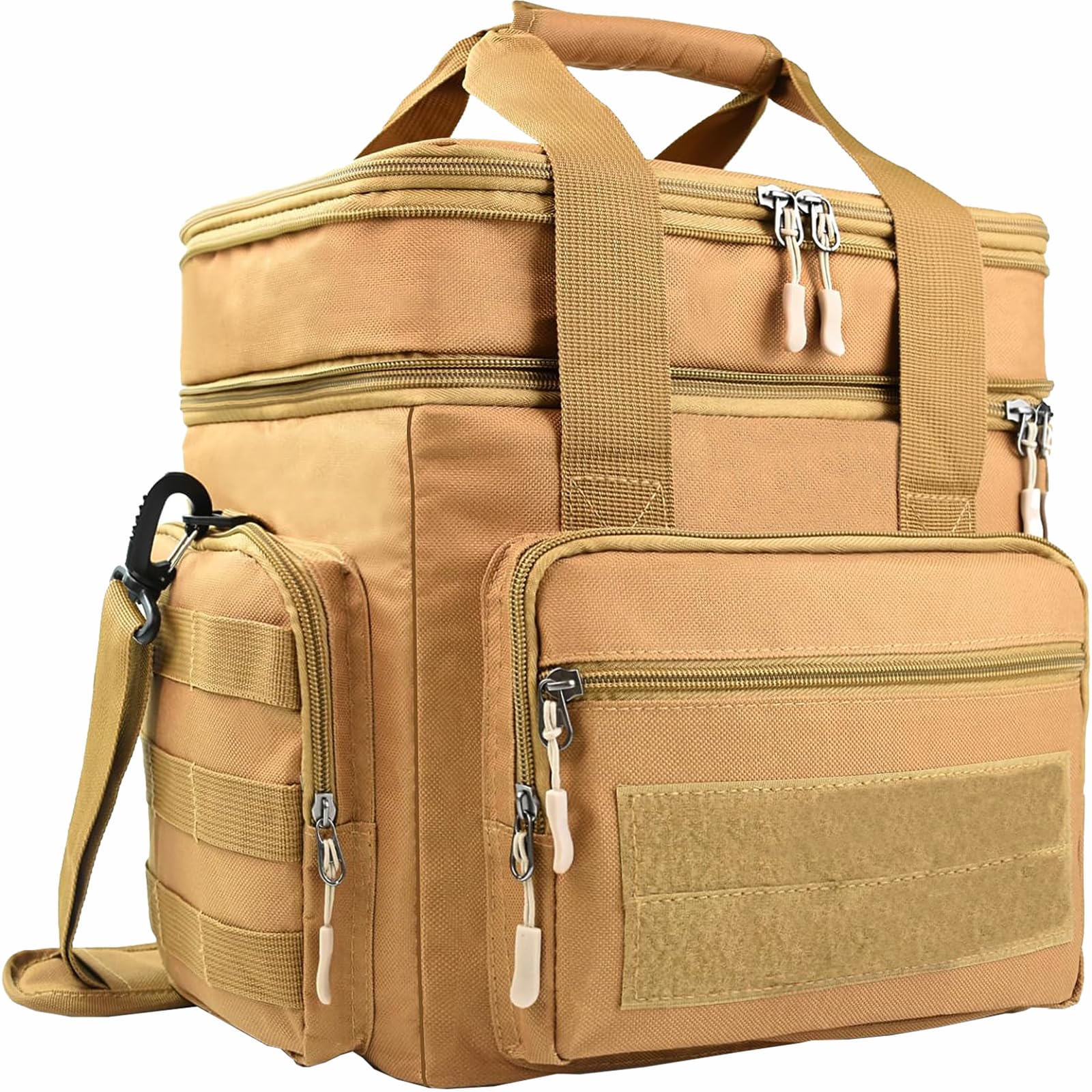 EIING Cooler Insulated Lunch Top and Bottom 2 Dry and Wet Cold and Thermal Insulation Lunch Soft Cooler Adjustable Shoulder MOLLE Can be Carried by
EIING Cooler Insulated Lunch Top and Bottom 2 Dry and Wet Cold and Thermal Insulation Lunch Soft Cooler Adjustable Shoulder MOLLE Can be Carried by