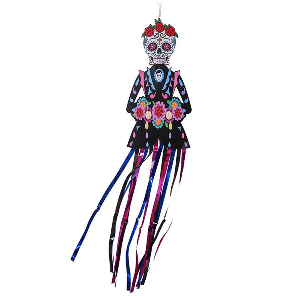 Door Hanging Skeleton Ghost Couple Hanging Flag Paper Day of The Dead Flag Decor Ghost Festival Style B
Door Hanging Skeleton Ghost Couple Hanging Flag Paper Day of The Dead Flag Decor Ghost Festival Style B