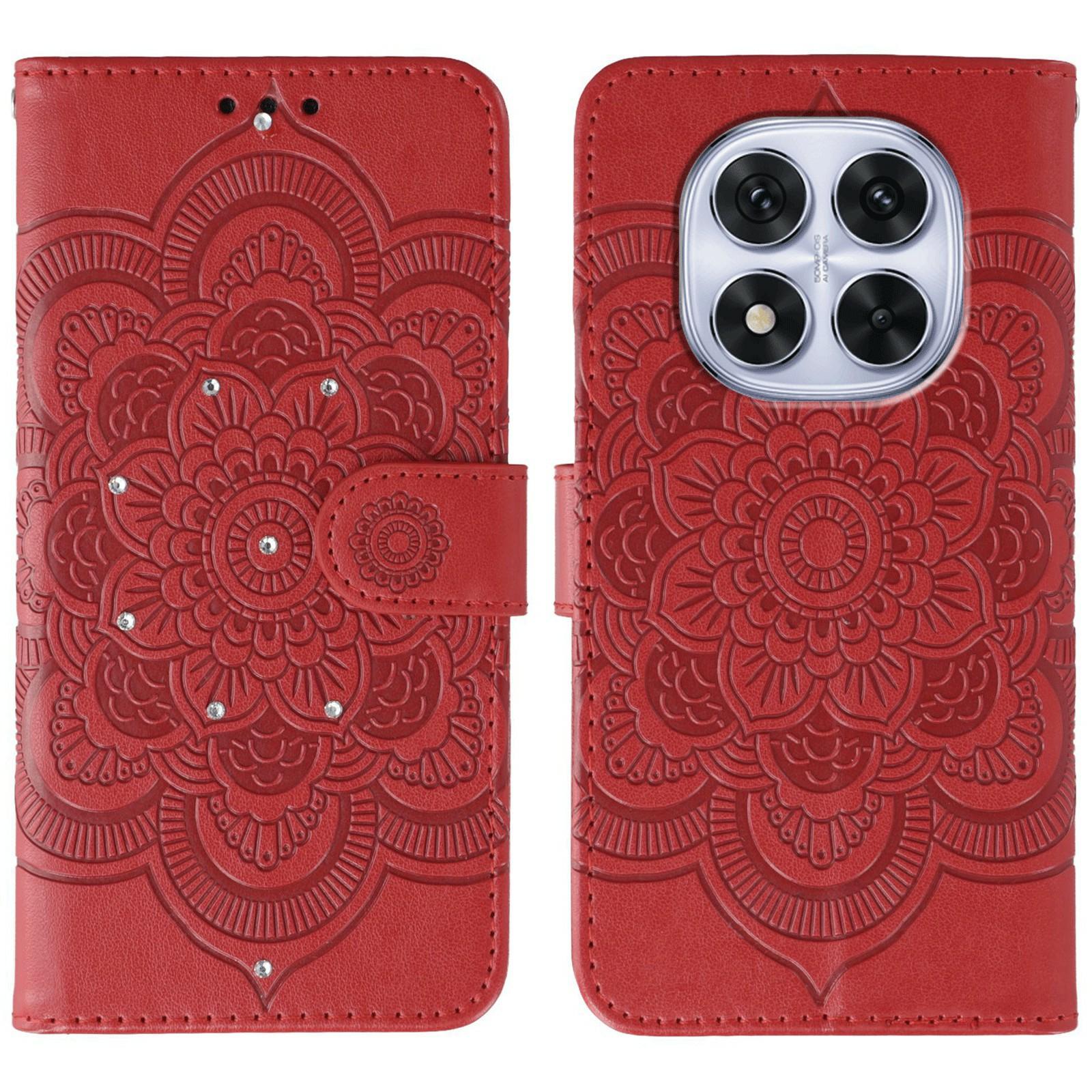 Phone Case For Xiaomi Redmi Note 14 Pro 5G/4G/Note 14 Pro+ 5G/Poco X7 5G,Rhinestone Decor Leather Mandala Imprinted Cover with Strap Red
Phone Case For Xiaomi Redmi Note 14 Pro 5G/4G/Note 14 Pro+ 5G/Poco X7 5G,Rhinestone Decor Leather Mandala Imprinted Cover with Strap Red