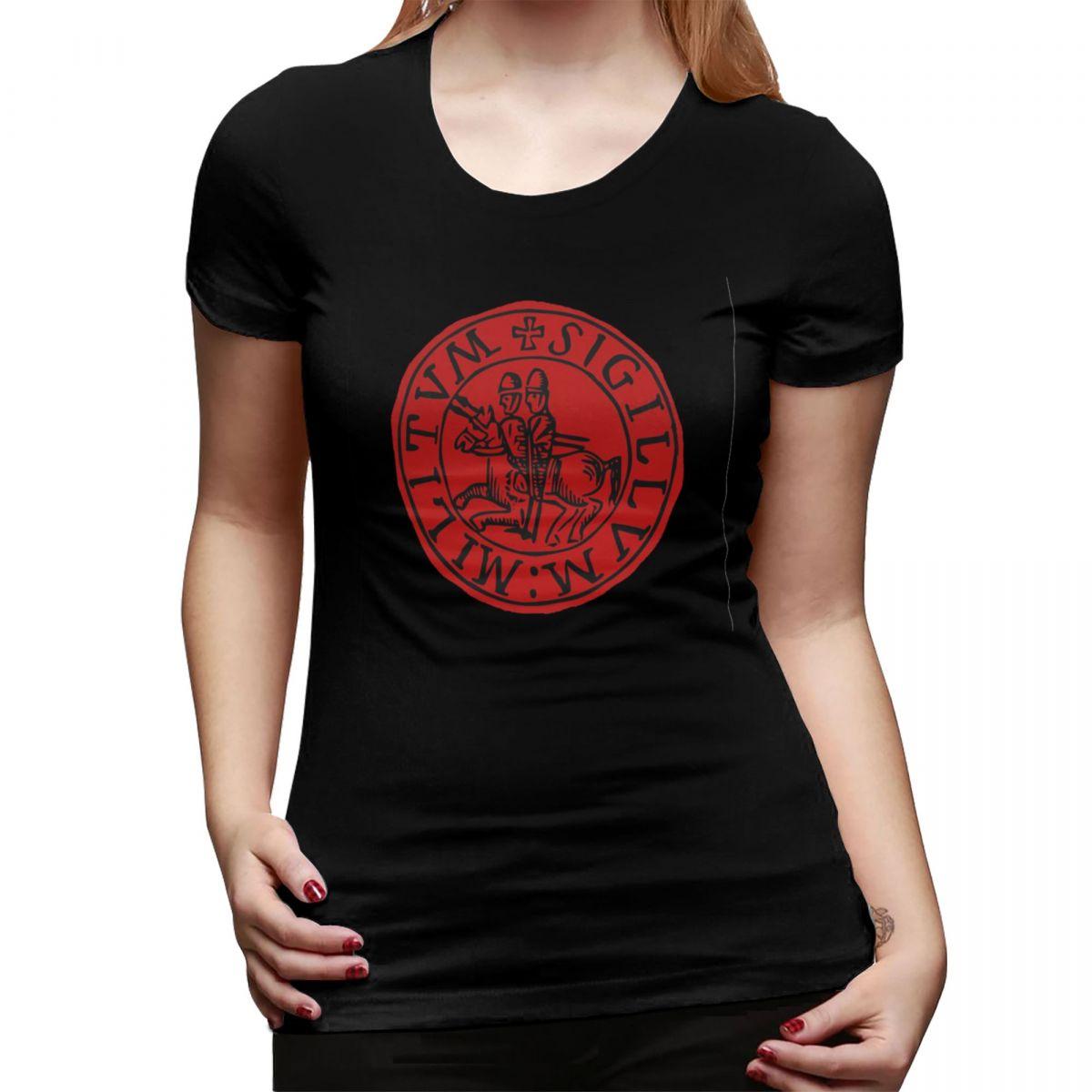Seal Of The Knights Templar TShirt for Women Crew Neck Streetwear T Shirts Womens Short Sleeve Summer Clothes Tops 4XL
Seal Of The Knights Templar TShirt for Women Crew Neck Streetwear T Shirts Womens Short Sleeve Summer Clothes Tops 4XL