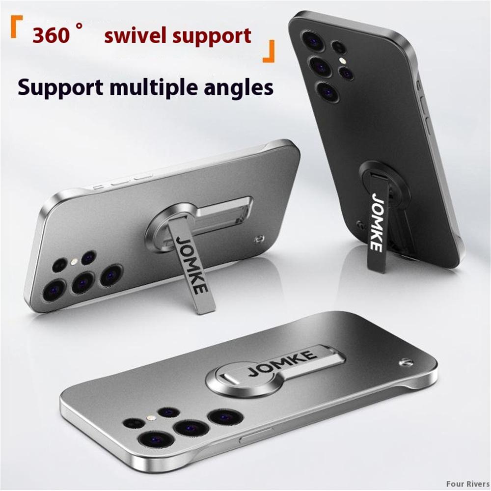 For Samsung Galaxy S25 Ultra Case Hard PC Frameless Baking Paint Kickstand Phone Cover Silver
For Samsung Galaxy S25 Ultra Case Hard PC Frameless Baking Paint Kickstand Phone Cover Silver