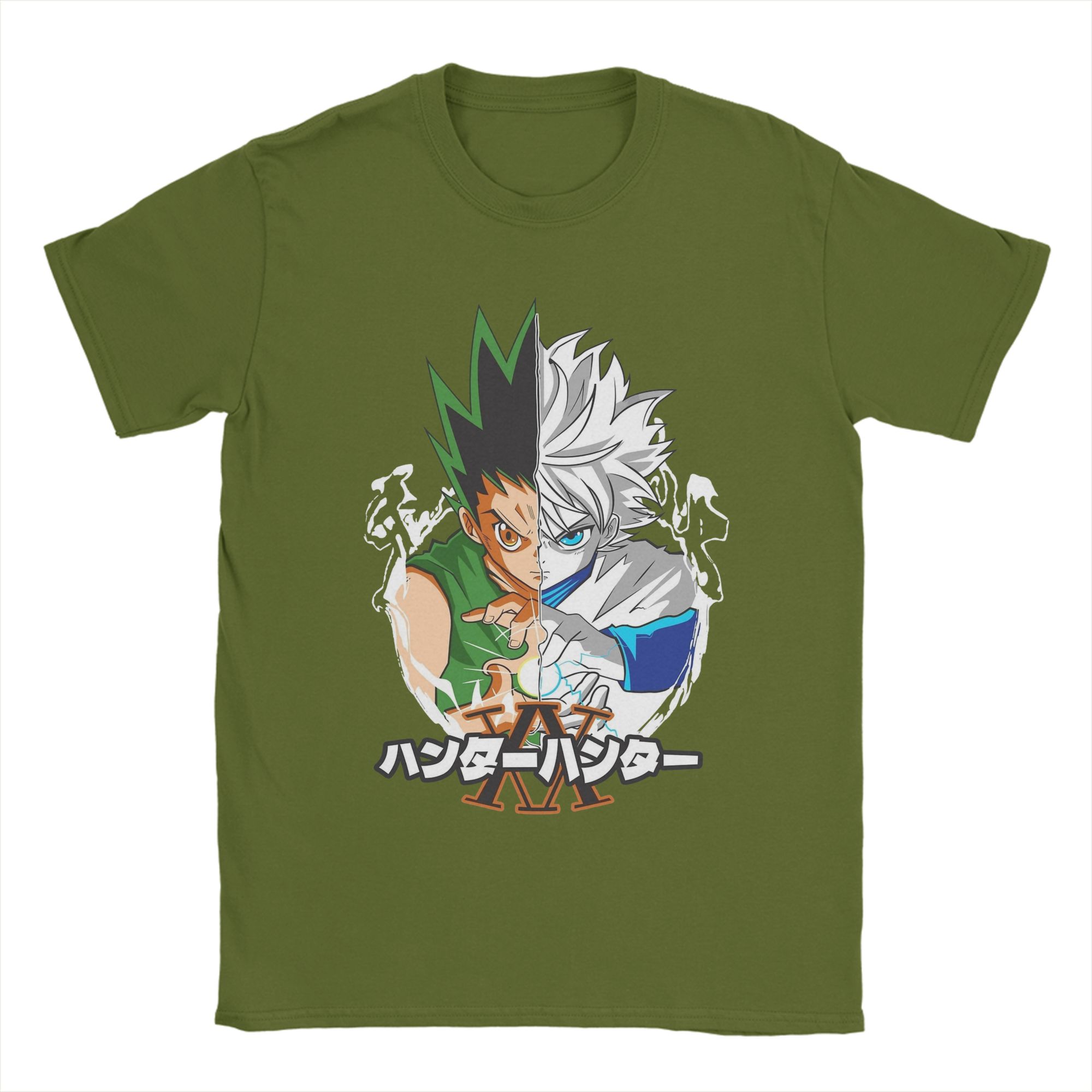 Hunter X Hunter Anime T Shirts Men Cotton Novelty T-Shirts Round Collar Tees Short Sleeve Clothing Gift Idea 4XL
Hunter X Hunter Anime T Shirts Men Cotton Novelty T-Shirts Round Collar Tees Short Sleeve Clothing Gift Idea 4XL
