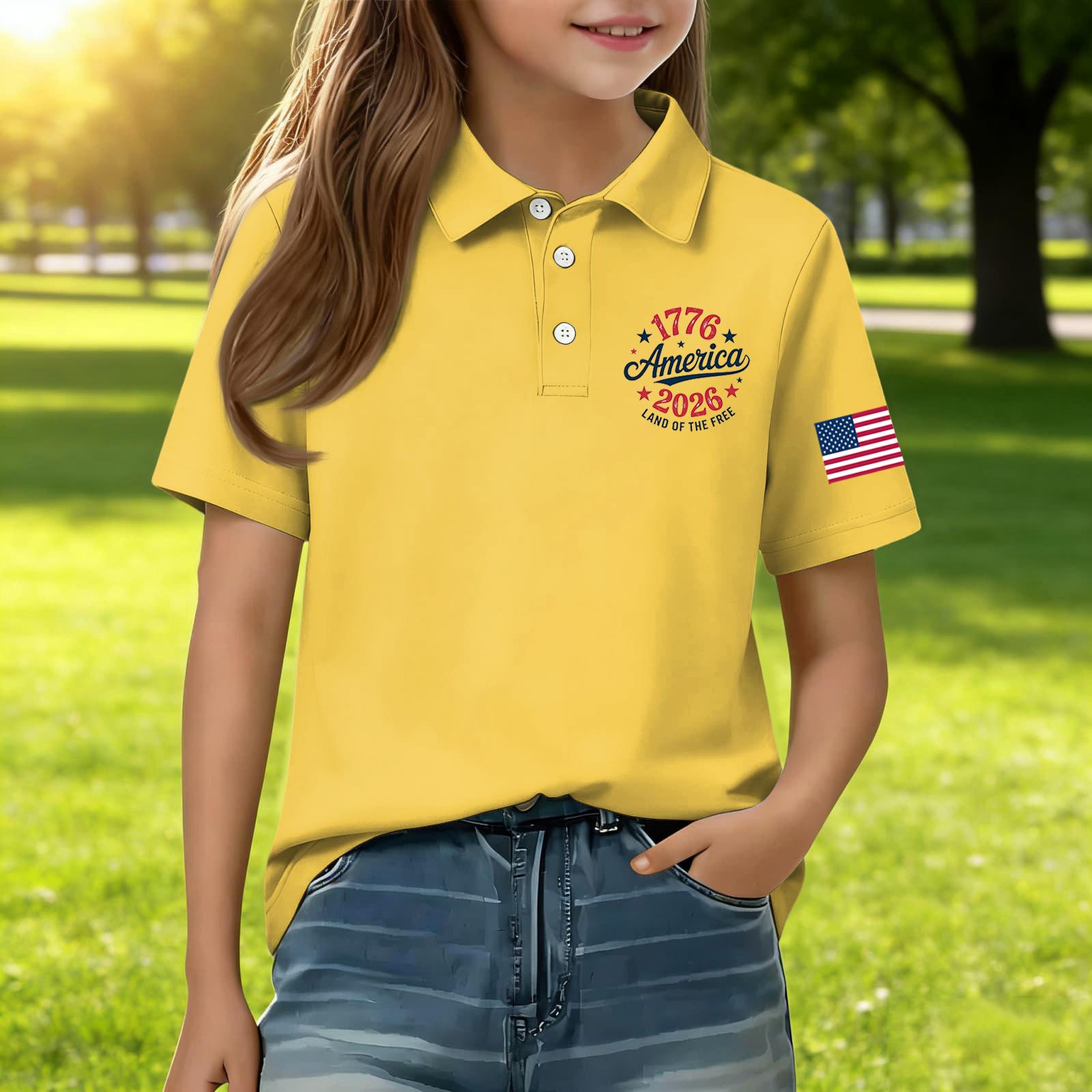 Children s Daily Casual Short-sleeved Print Tops T-shirts Shirts 160 жовтий
Children s Daily Casual Short-sleeved Print Tops T-shirts Shirts 160 жовтий