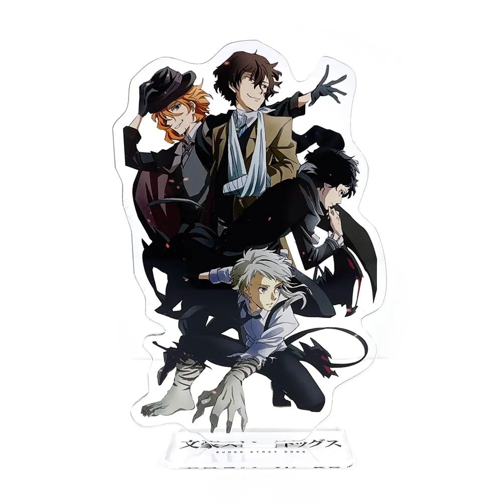 Bungo Stray Dogs Chuuya Dazai Nakajima Atsushi Ryunosuke Akutagawa GM акриловая подставка игрушечная фигурка
Bungo Stray Dogs Chuuya Dazai Nakajima Atsushi Ryunosuke Akutagawa GM акриловая подставка игрушечная фигурка