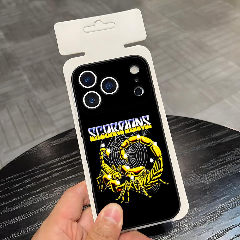 S-Scorpions Band Phone Case For IPhone 17 Air 16 E Pro Max 15 14 13 Mini 12 Pro 11 Max Plus Black Soft Shell iPhone 15
S-Scorpions Band Phone Case For IPhone 17 Air 16 E Pro Max 15 14 13 Mini 12 Pro 11 Max Plus Black Soft Shell iPhone 15