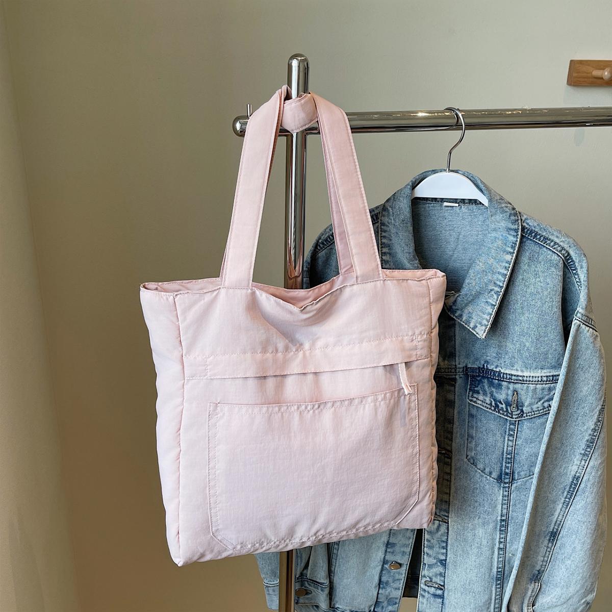 Large-Capacity Tote Canvas Bag for Work and Outings, Good-Looking Work Clothing, Versatile Student Bag, Shoulder Bag, Satchel Tote Bag, Shopping, рожевий
Large-Capacity Tote Canvas Bag for Work and Outings, Good-Looking Work Clothing, Versatile Student Bag, Shoulder Bag, Satchel Tote Bag, Shopping, рожевий