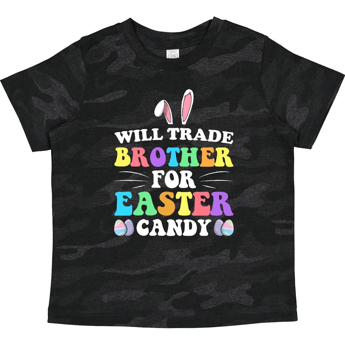 Inktastic Will Trade Brother For Candy Funny Easter Toddler kids boys T-Shirt Child Kid 140
Inktastic Will Trade Brother For Candy Funny Easter Toddler kids boys T-Shirt Child Kid 140