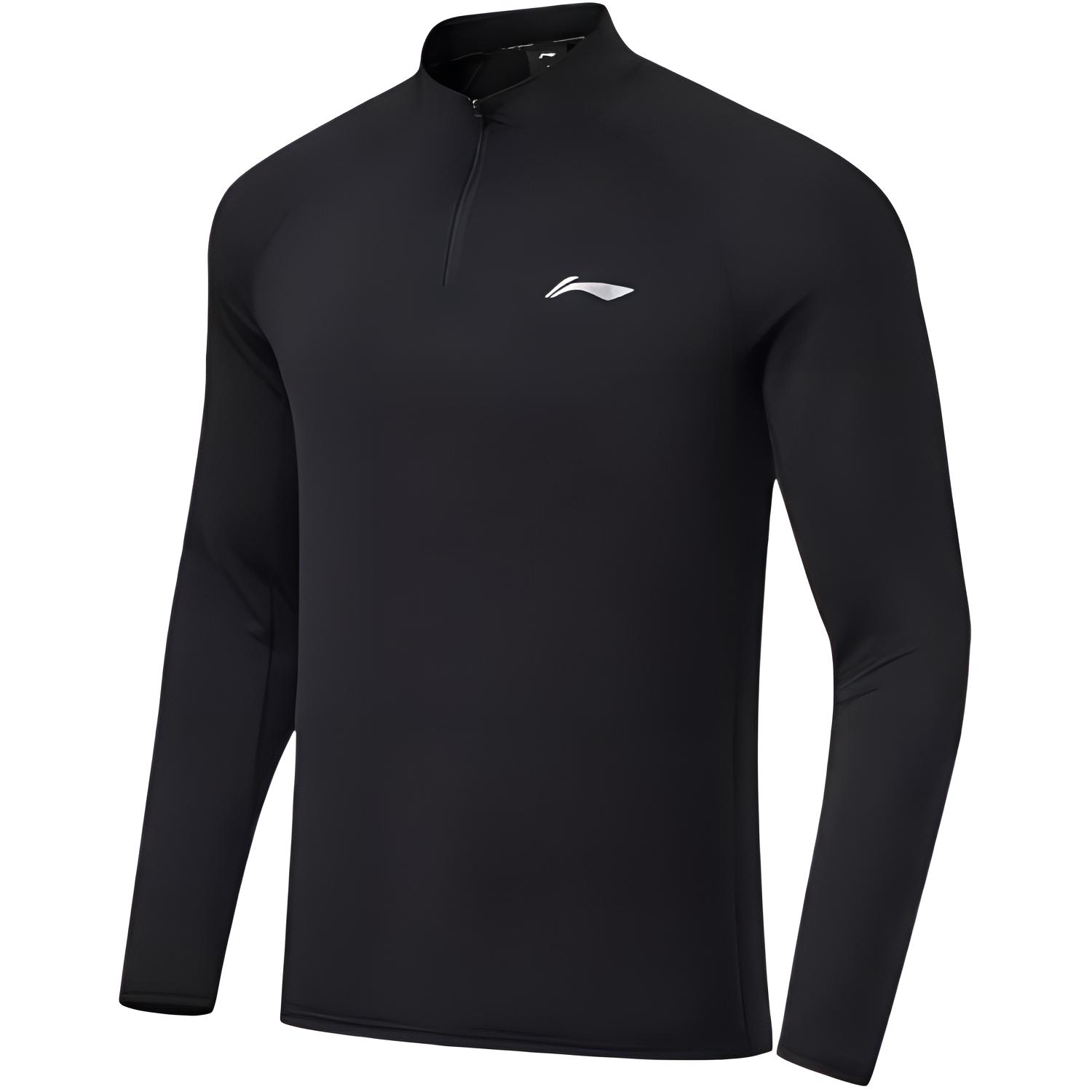 Li Ning Быстросохнущая Беговая Фитнес Удобная Футболка с Длинным Рукавом Мужские Топы Черный ATLT127-1 S
Li Ning Быстросохнущая Беговая Фитнес Удобная Футболка с Длинным Рукавом Мужские Топы Черный ATLT127-1 S