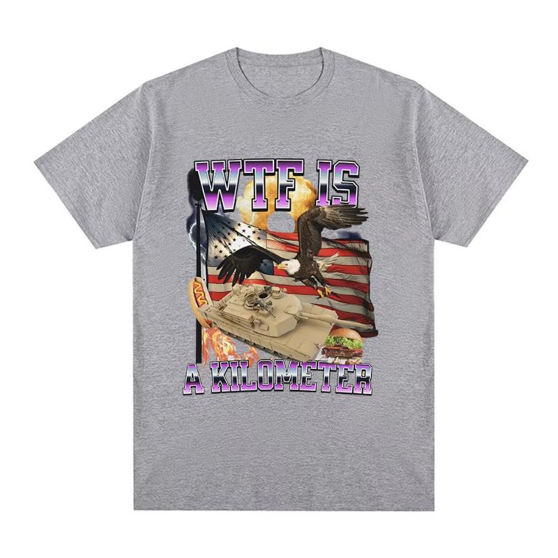 Wtf Is A Kilometer Meme Graphic T Shirt Unisexs Fashion Hip Hop Tshirt Summer Casual Cotton Short Sleeve Oversized T Shirts 4XL
Wtf Is A Kilometer Meme Graphic T Shirt Unisexs Fashion Hip Hop Tshirt Summer Casual Cotton Short Sleeve Oversized T Shirts 4XL