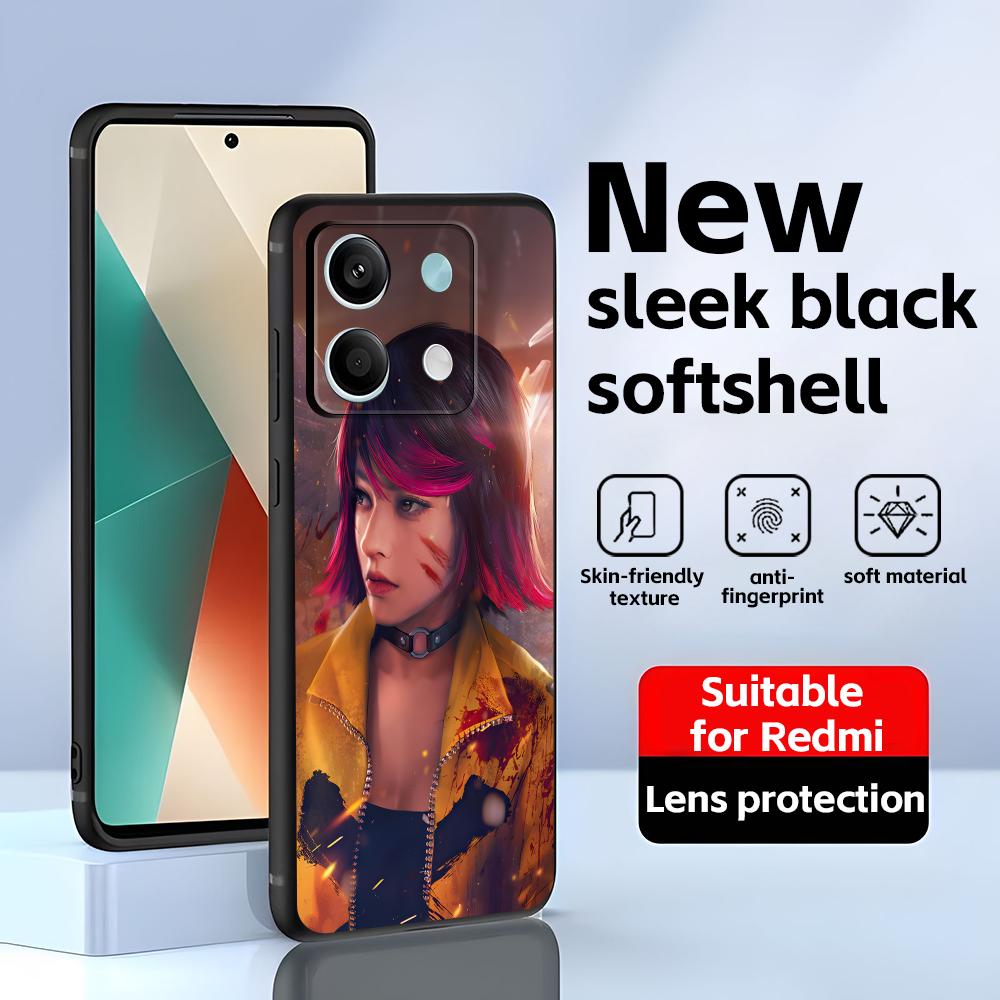 Garena Free Fire Phone Case For Redmi Note 14 13 12 11 Pro Plus S 5G 14C A3 Soft Black Phone Cover Redmi Note 11 4G
Garena Free Fire Phone Case For Redmi Note 14 13 12 11 Pro Plus S 5G 14C A3 Soft Black Phone Cover Redmi Note 11 4G