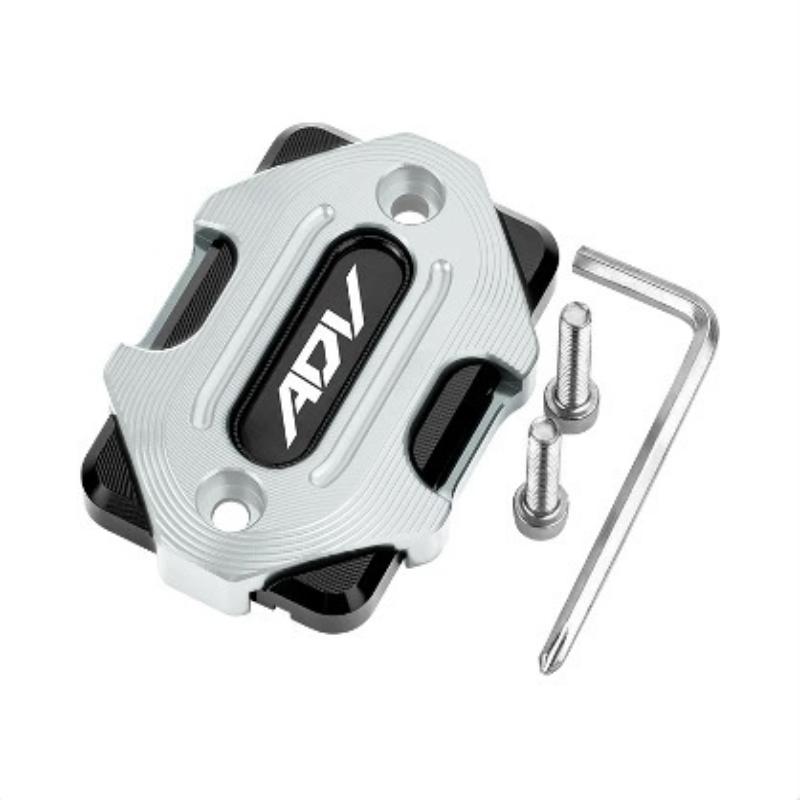 ADV150 ADV160 ADV350 Motorcycle CNC Brake Fuel Oil Cap Master Cylinder Cover Reservoir Cover срібний
ADV150 ADV160 ADV350 Motorcycle CNC Brake Fuel Oil Cap Master Cylinder Cover Reservoir Cover срібний