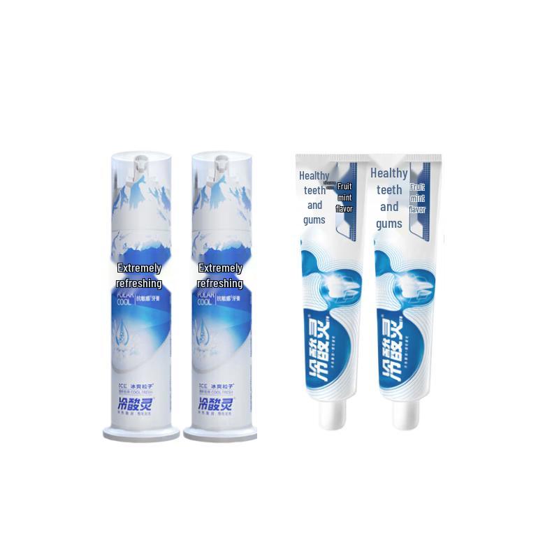 Langsaling Arctic Fresh Sensitive Toothpaste Pump Set
Langsaling Arctic Fresh Sensitive Toothpaste Pump Set