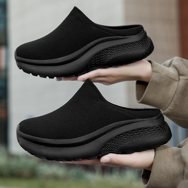 Couple large size warm fly weaving thickened hiking half drag thick sole heightening casual shoes velvet autumn and winter shoes 46 чорний
Couple large size warm fly weaving thickened hiking half drag thick sole heightening casual shoes velvet autumn and winter shoes 46 чорний