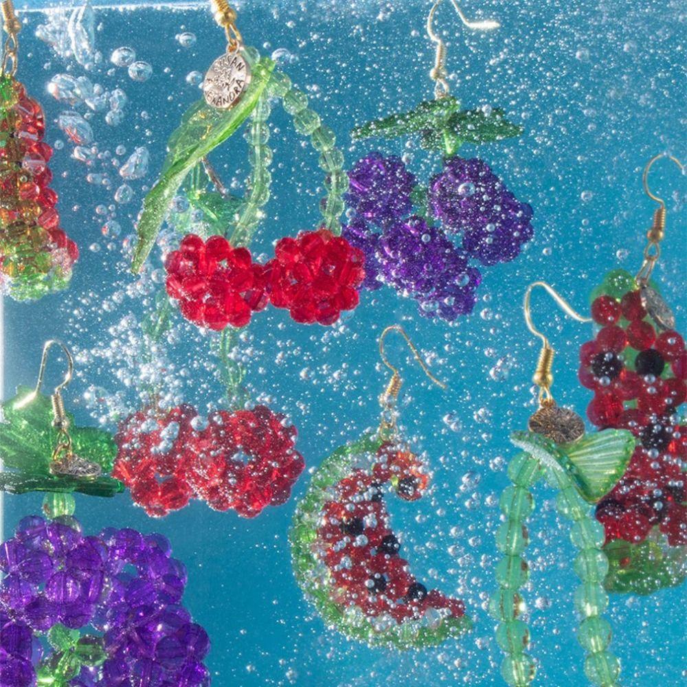 Grape Cute Cherry Earrings Korean Style Mushroom Earrings Creative Fruit Dangle Earring Vacation Style 9
Grape Cute Cherry Earrings Korean Style Mushroom Earrings Creative Fruit Dangle Earring Vacation Style 9