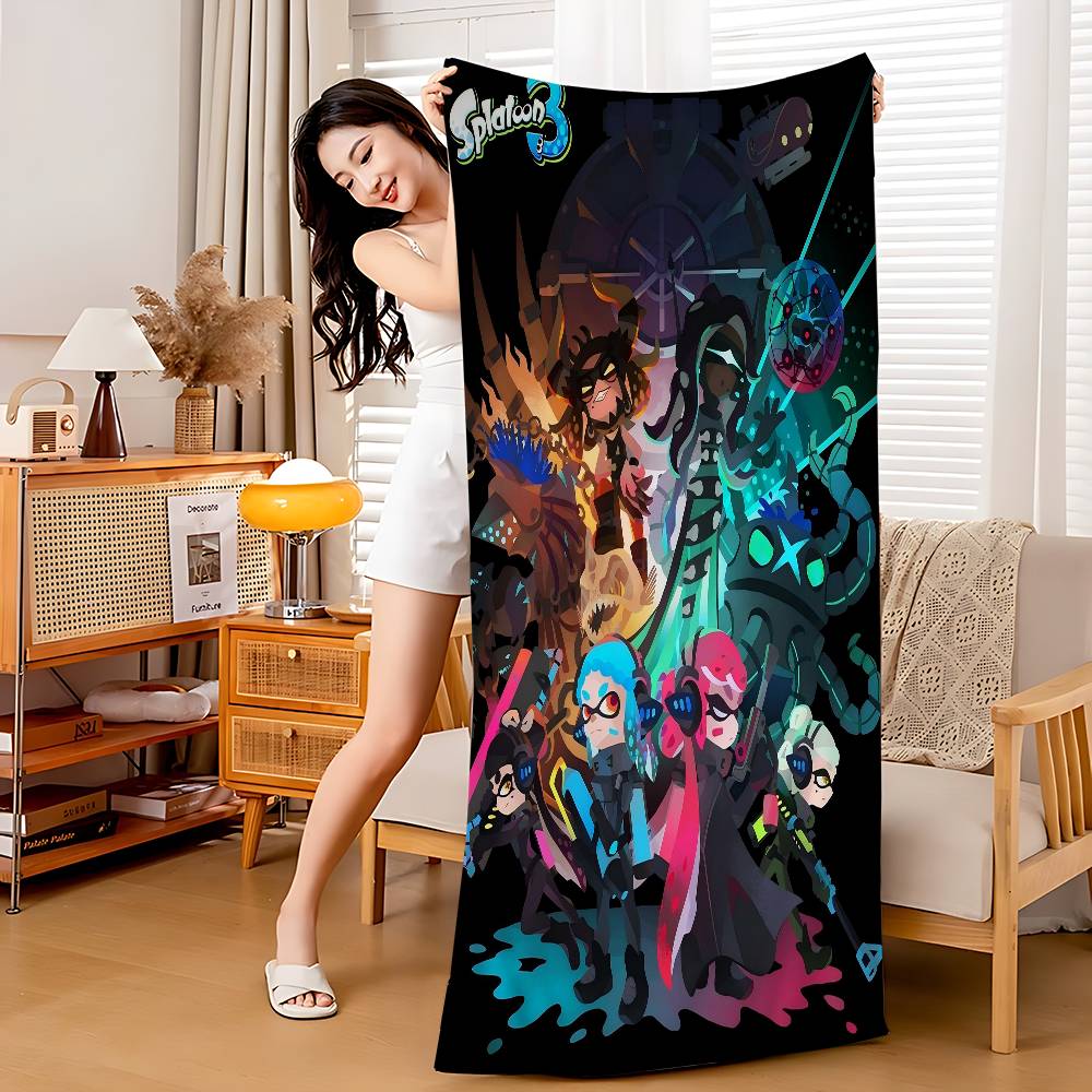 Game S-Splatoon Big Microfiber Beach Towels Quick Dry Towel Sand Beach Towels Pool Towel For Travel Swim Pool Yoga W40*H60(CM)
Game S-Splatoon Big Microfiber Beach Towels Quick Dry Towel Sand Beach Towels Pool Towel For Travel Swim Pool Yoga W40*H60(CM)