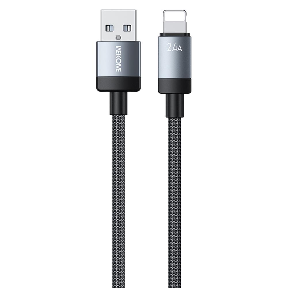 WEKOME WDC-123i Серія Kinkong Raycor Плетений кабель для швидкої зарядки 2.4A USB на Lightning Кабель для передачі даних 480 МБ/с
WEKOME WDC-123i Серія Kinkong Raycor Плетений кабель для швидкої зарядки 2.4A USB на Lightning Кабель для передачі даних 480 МБ/с