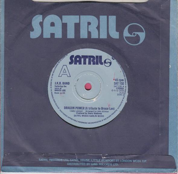 7inch Record JKD BAND, THE VOICE OF BRUCE LEE - Dragon Power (A Tribute To Bruce Le SAT132 Satril 1978 UK Dance & Electronica Used
7inch Record JKD BAND, THE VOICE OF BRUCE LEE - Dragon Power (A Tribute To Bruce Le SAT132 Satril 1978 UK Dance & Electronica Used