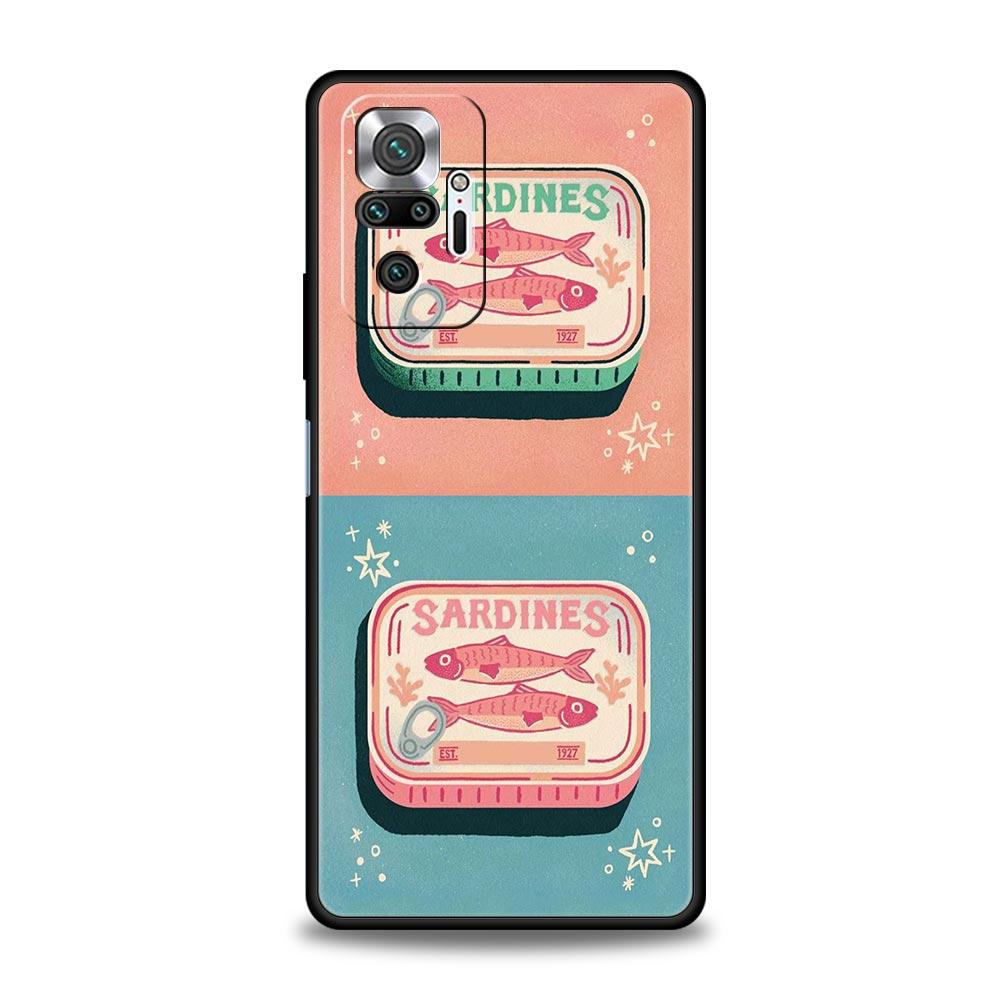 Sardines Canned Phone Case For Xiaomi Redmi Note 14 13 12 5G 11 10 Pro Plus 4G 9S 9 14C 13C 12C 10C 9C 9A Soft TPU Cover For Redmi Note 9S
Sardines Canned Phone Case For Xiaomi Redmi Note 14 13 12 5G 11 10 Pro Plus 4G 9S 9 14C 13C 12C 10C 9C 9A Soft TPU Cover For Redmi Note 9S