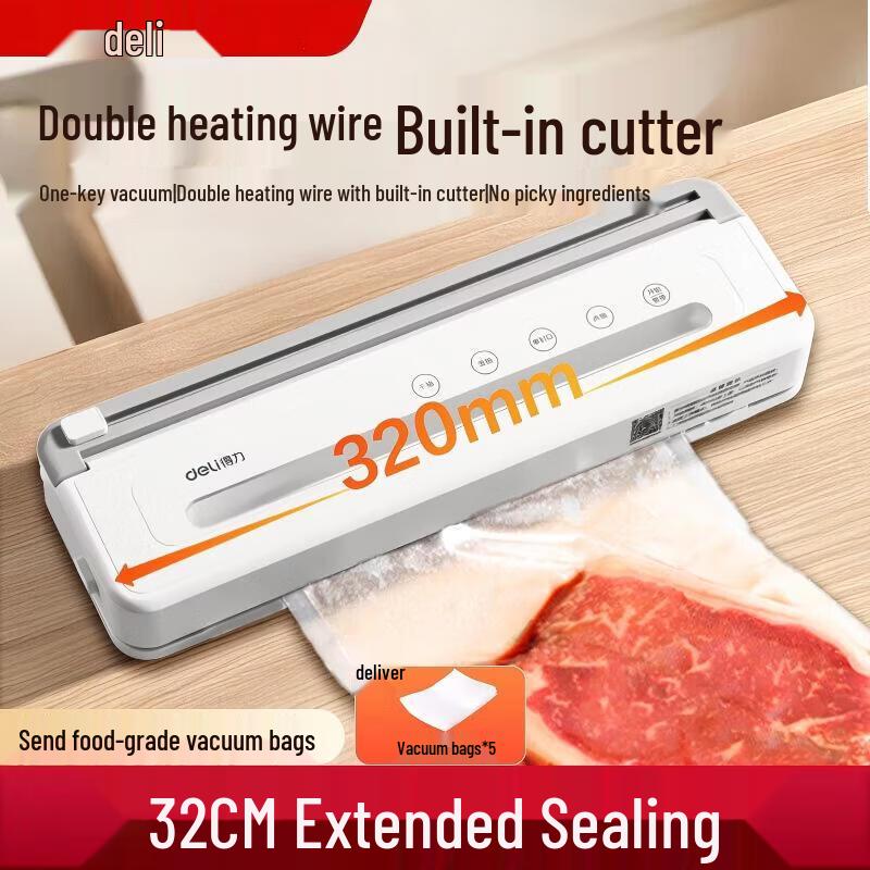 Deli Automatic Vacuum Food Sealer
Deli Automatic Vacuum Food Sealer