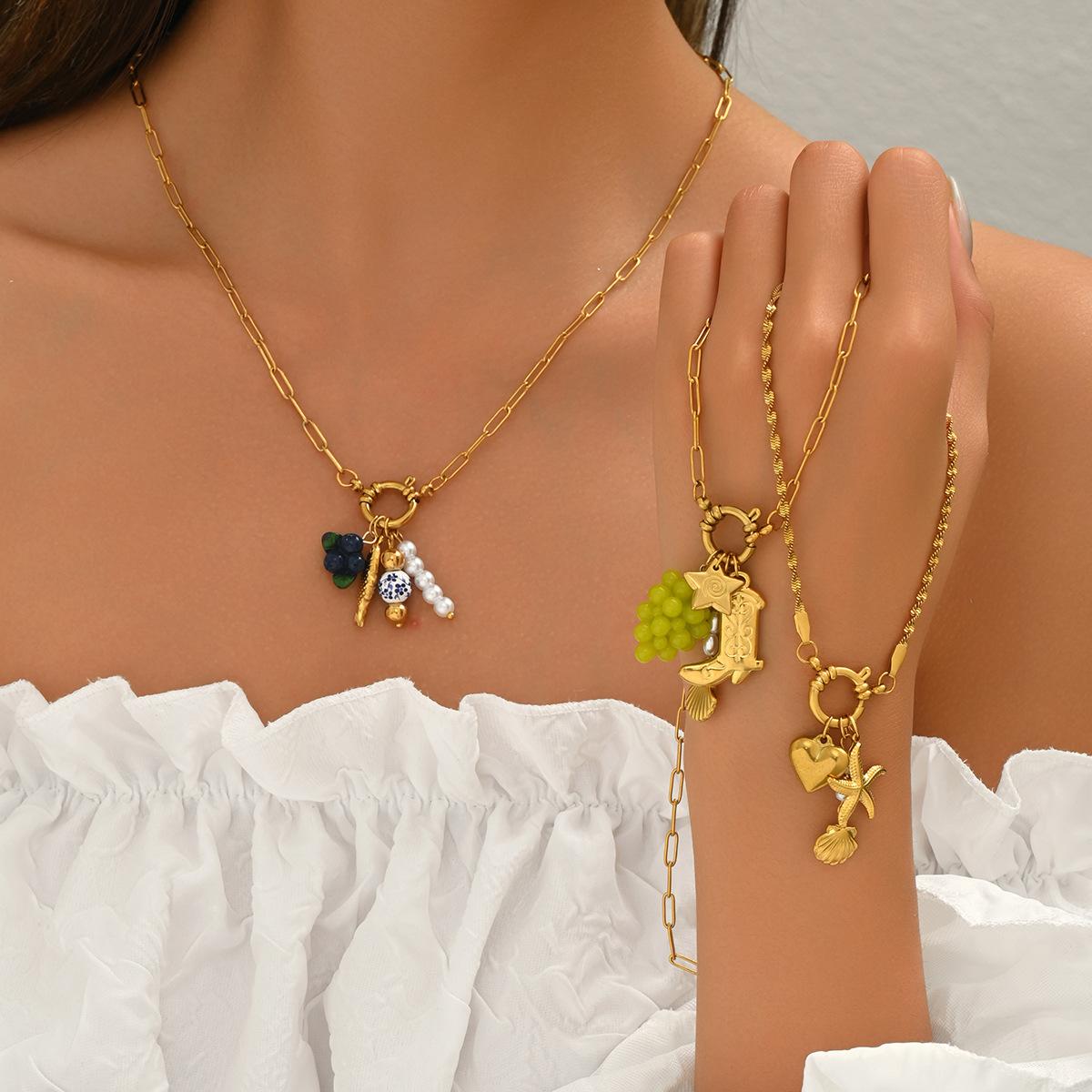 Geometric Shell Inlaid Pearl Design Women s Necklace Versatile Long Clavicle Chain for Women XL5668
Geometric Shell Inlaid Pearl Design Women s Necklace Versatile Long Clavicle Chain for Women XL5668