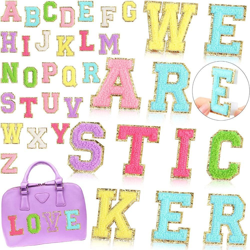 Clothing accessories DIY embroidery Colored cloth stickers Letter cloth sticker Self-adhesive
Clothing accessories DIY embroidery Colored cloth stickers Letter cloth sticker Self-adhesive
