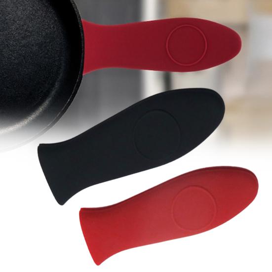 Кухонная нескользящая крышка, силиконовая ручка для кастрюли, держатель для посуды, инструмент для приготовления пищи