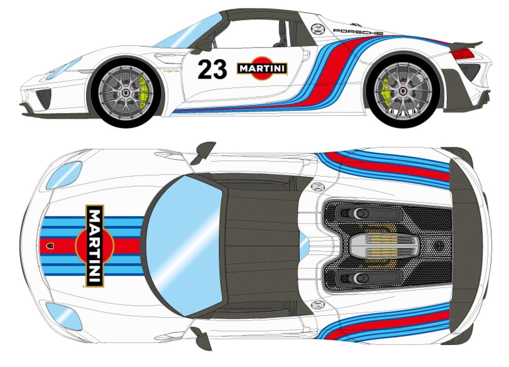 Макияж EIDOLON COLLECTION Porsche 918 Spyder Weissach Package 2011 Белый Готовое изделие 1/43 (Мартини Страйп)
Макияж EIDOLON COLLECTION Porsche 918 Spyder Weissach Package 2011 Белый Готовое изделие 1/43 (Мартини Страйп)
