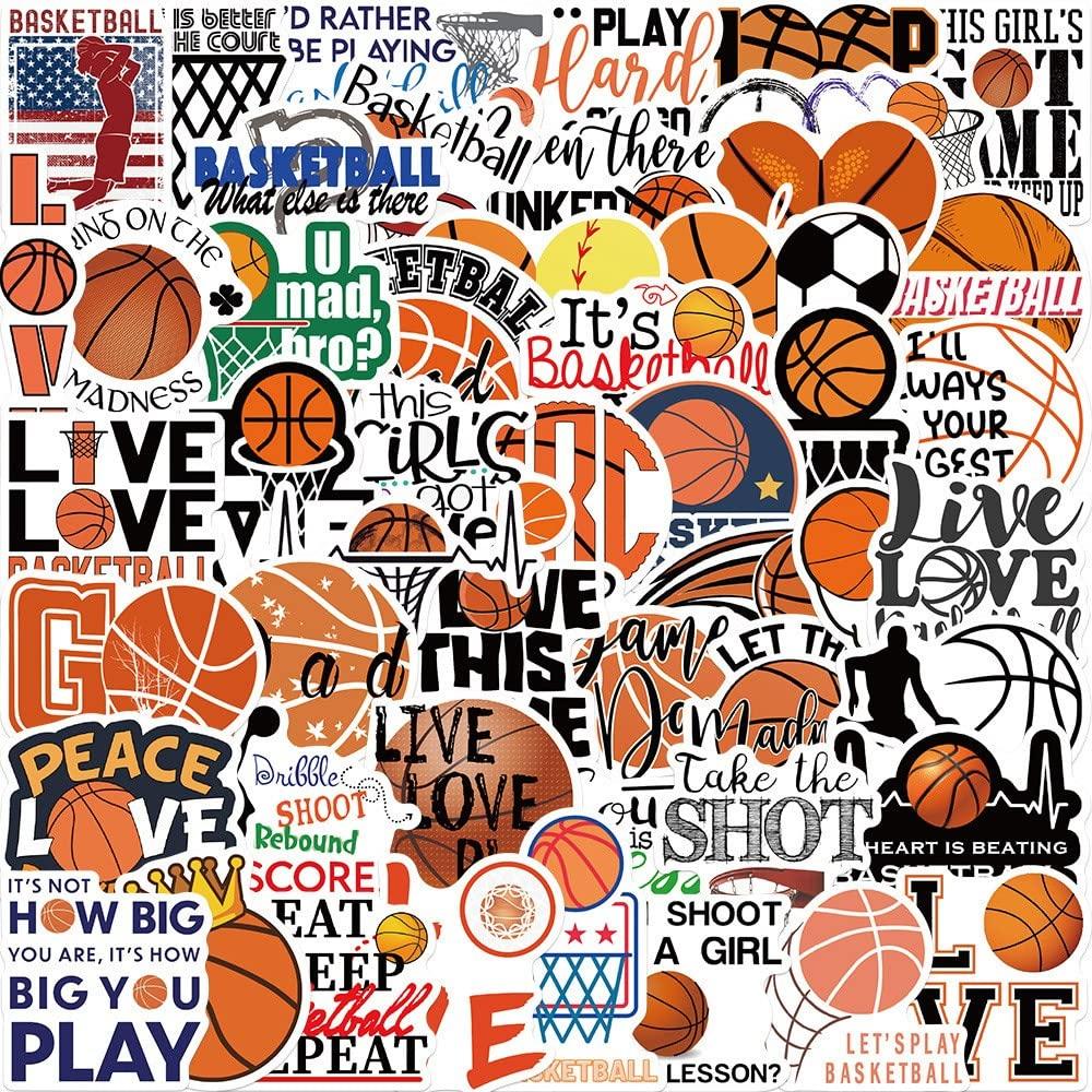 Basketball Sticker 50 Waterproof Basketball Sticker Brand Sticker Suitable for Set, Pieces, Stickers, Pack, Suitcase, Cars, Motorcycles, Helmets,
Basketball Sticker 50 Waterproof Basketball Sticker Brand Sticker Suitable for Set, Pieces, Stickers, Pack, Suitcase, Cars, Motorcycles, Helmets,