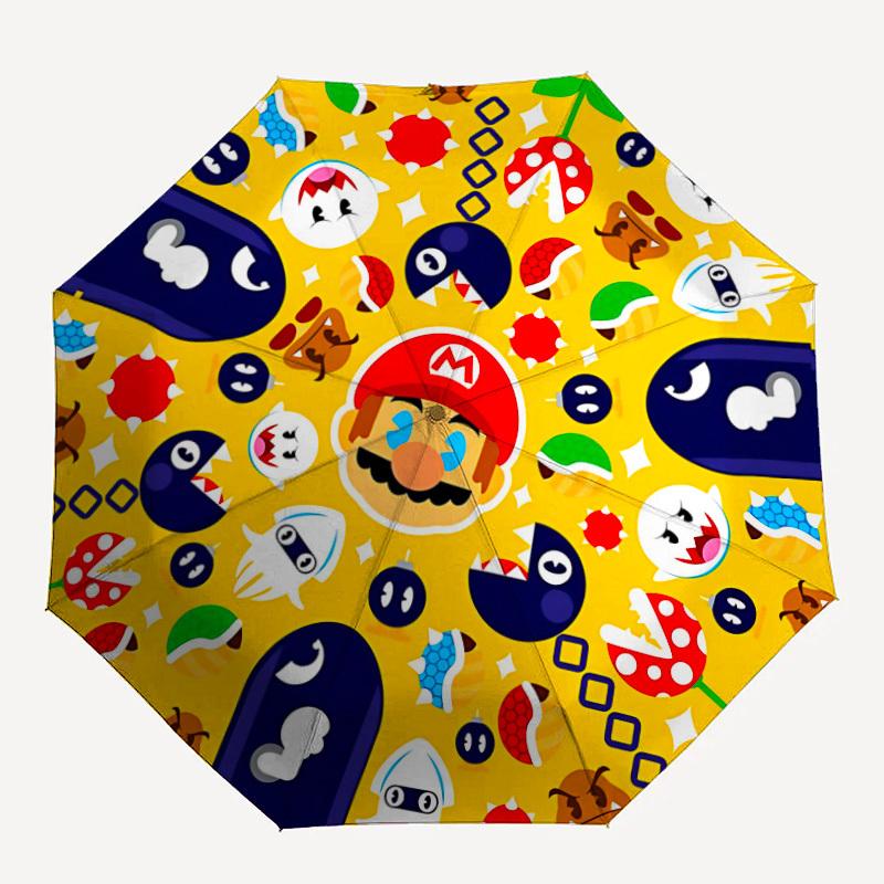 1pc Mario Characters Automatic Open/close Folding Portable Umbrella with 8-Rib Structure for Women/Men, All-Season Use a0901135
1pc Mario Characters Automatic Open/close Folding Portable Umbrella with 8-Rib Structure for Women/Men, All-Season Use a0901135