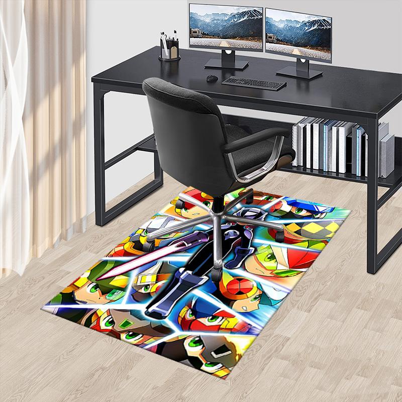 1pc Megaman Anime Cartoon Design Office Chair Mat Non-Slip Carpet for Home Decor, Suitable for All Seasons, Ideal as a Gift.Y088 60cm by 90cm
1pc Megaman Anime Cartoon Design Office Chair Mat Non-Slip Carpet for Home Decor, Suitable for All Seasons, Ideal as a Gift.Y088 60cm by 90cm