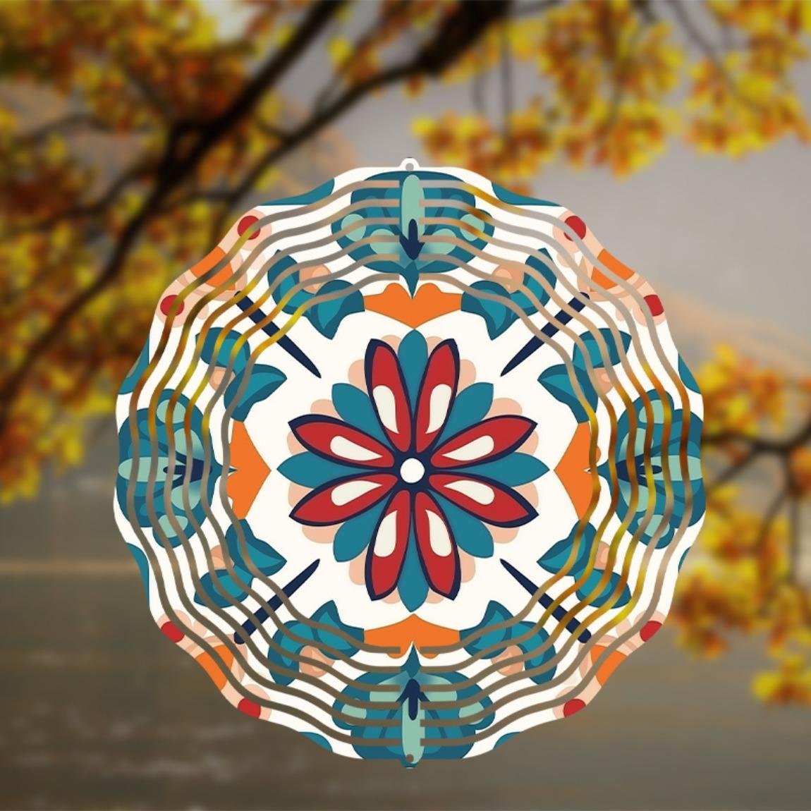 10 Inch Hanging Spinner Wind Chime Bohemian Style Rotating Art Decor for Garden Balcony Summer Spring Outdoor Decor with 360 Hook Perfect Gift 01A
10 Inch Hanging Spinner Wind Chime Bohemian Style Rotating Art Decor for Garden Balcony Summer Spring Outdoor Decor with 360 Hook Perfect Gift 01A