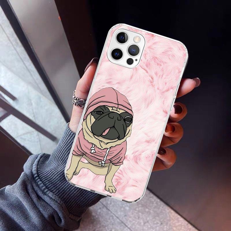 Love Pugs Cute Dog Phone Case for Apple iPhone 17 Air 16 16E 15 14 Plus 13 Mini 12 11 Pro Max 7 8 + SE 2020 Soft Cover Fundas 16 iPhone 16E
Love Pugs Cute Dog Phone Case for Apple iPhone 17 Air 16 16E 15 14 Plus 13 Mini 12 11 Pro Max 7 8 + SE 2020 Soft Cover Fundas 16 iPhone 16E