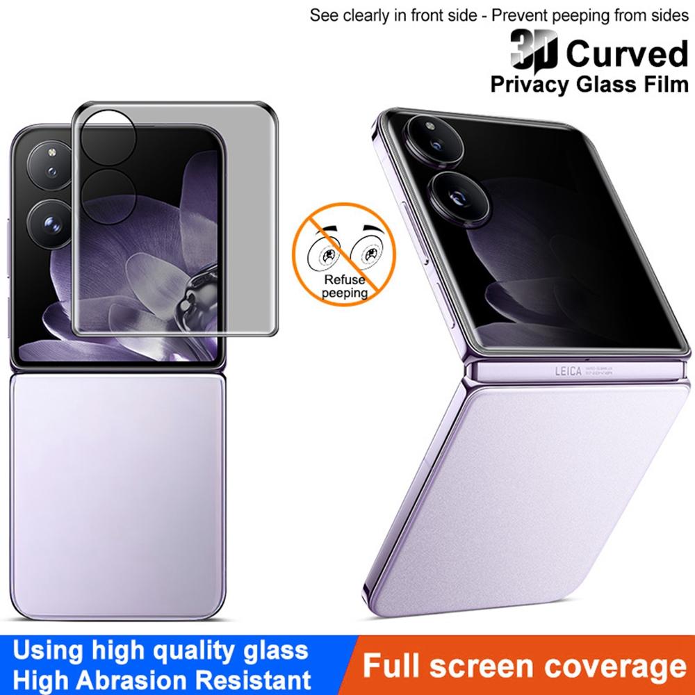 IMAK For Xiaomi Mix Flip 5G Tempered Glass Full Screen Protector 3D Curved Edge Anti-Spy Back Film Type A
IMAK For Xiaomi Mix Flip 5G Tempered Glass Full Screen Protector 3D Curved Edge Anti-Spy Back Film Type A