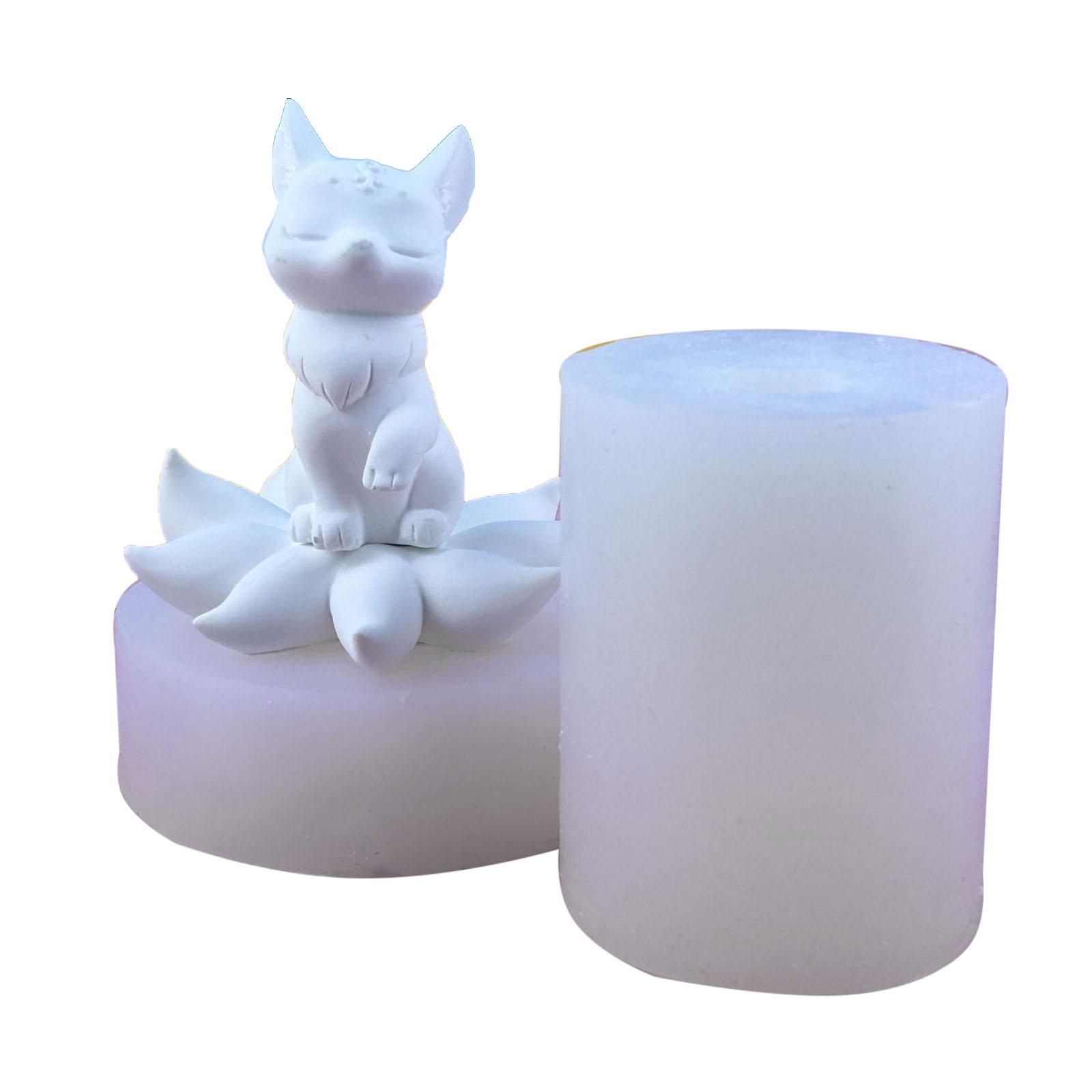Nine Tails Foxes Silicone Molds DIY Crafts Plaster Mold Handmade-Scented Candle Soap Table Ornament Mould Non-stick
Nine Tails Foxes Silicone Molds DIY Crafts Plaster Mold Handmade-Scented Candle Soap Table Ornament Mould Non-stick