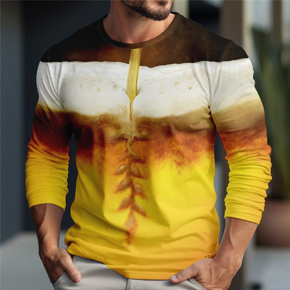 Весенне-осенний топ с круглым вырезом, 3D-принтом в стиле колор-блок, модные повседневные красочные мужские футболки с длинным рукавом 5XL
Весенне-осенний топ с круглым вырезом, 3D-принтом в стиле колор-блок, модные повседневные красочные мужские футболки с длинным рукавом 5XL