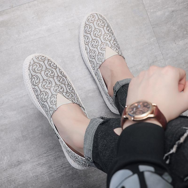 Men s casual shoes canvas shoes men s summer breathable fisherman shoes soft sole low-top foot cover one pedal handmade old Beijing 39
Men s casual shoes canvas shoes men s summer breathable fisherman shoes soft sole low-top foot cover one pedal handmade old Beijing 39