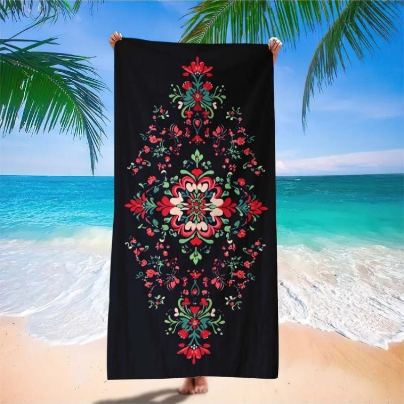 1pc Luxury Oversized Floral Microfiber Beach Scarf Lightweight Stylish Sun Protection Tropical Vacation Quick Dry Summer Must W30*H60(CM)
1pc Luxury Oversized Floral Microfiber Beach Scarf Lightweight Stylish Sun Protection Tropical Vacation Quick Dry Summer Must W30*H60(CM)
