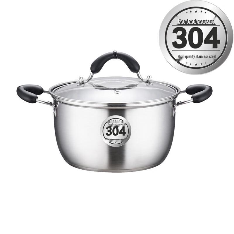 Wandaichuan 201 Stainless Steel Multi-Layer Double-Ear Pot 20cm
Wandaichuan 201 Stainless Steel Multi-Layer Double-Ear Pot 20cm